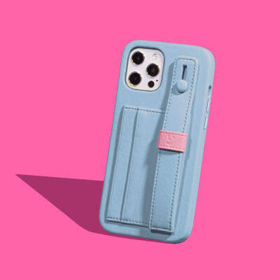 thelocalcollective Hand Strap case in Bubblegum