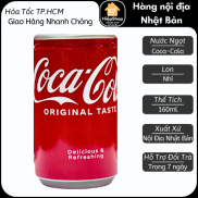 Nước Ngọt Giải Khát COCA COLA Có Ga Nhật Bản 160ML - 1 Lon