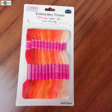 Embroidery Floss 60 Skeins per Pack for Cross Stitch Threads,Embroidery  Thread for Friendship Bracelet Making,Embroidery String for Craft