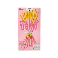 อย่างฟิน? Glico Pocky Strawberry 47g ป็อกกี้ รสสตอเบอร์รี่ x6?