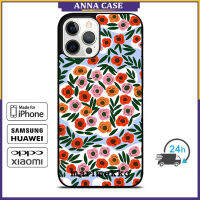 Marimekko78 Phone Case for iPhone 14 Pro Max / iPhone 13 Pro Max / iPhone 12 Pro Max / XS Max / Samsung Galaxy Note 10 Plus / S22 Ultra / S21 Plus Anti-fall Protective Case Cover