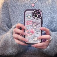 เคส สำหรับ ไอโฟน เคสซิลิโคน สินค้าพร้อมส่งจากไทย สำหรับ Iphone 14 13 12 11 Pro max เคสคุโรหนัง TPU-R1819