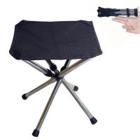 Portable Foldable Tactical Stool Beach Picnic Hiking Seat Stool Ultralight Aluminum Alloy Folding Fishing Camping Tent Chair