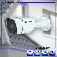 hi-view cctv กล้องวงจรปิด รุ่น HA-304B20ST Starlight Camera 2MP. 1920x1080P บันทึกภาพสี 24 ชั่วโมง อินฟาเรด 30M. ฟรี Adaptor 1A