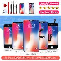 OLED สำหรับ Iphone 7 8 6S Plus X XR XS สูงสุดหน้าจอ LCD 11 12 Pro Max 13 Mini พร้อมไม่มีพิกเซลที่ตายอะไหล่3D ทัชสกรีน Incell