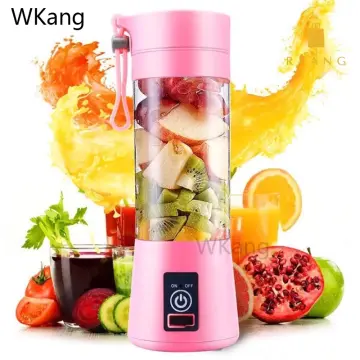 2023 Portable Rechargeable Fruit Blender with Straw 380ml Juicer