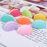 10PCS Slime Charms Simulation Half Macaron Resin Plasticine Slime Filler Accessories Phone Case Decoration or DIY Scrapbooking