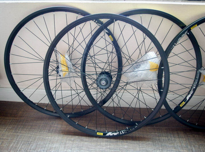 ชุดล้อ ทัวร์ริ่ง เสือภูเขา 26" ขอบ Mavic 319 เลือกดุมได้ | Lazada.co.th