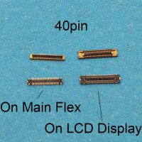 5pcs 40pin Lcd FPC Connector For Samsung Galaxy A50 A505FN/DS F/DS A505 A50S A507 A5070 Display Screen Plug On Motherboard 34pin