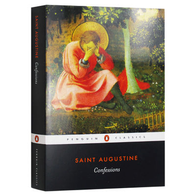 English version of classic literary works the Autobiography of ancient Roman philosopher St. Augustine religious theology English book