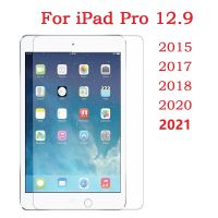 [HOT DOLXIOWEOH 539] 9H กระจกกันรอยหน้าจอสำหรับ iPad Pro 12.9 2015 2017 2018 2020 2021 12.9 Quot; แท็บเล็ตฟองฟรี HD ล้างฟิล์มป้องกัน