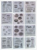 2023 New German stamp Clear Stamp for Scrapbooking Transparent Silicone Rubber DIY Photo Album Decor 488