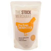 เดอะสต๊อกเมอร์ชานท์ น้ำสต๊อกไก่ น้ำซุปไก่ 500 กรัม - Chicken Stock 500g The Stock Merchant brand