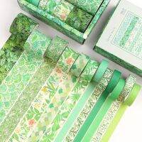 12ม้วน/ชุดเทป Washi กระดาษสีภาพวาดกระดาษกาว DIY เทปสติ๊กเกอร์กาวตกแต่งสมุดภาพ