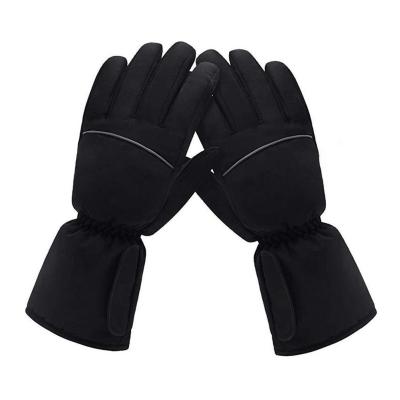 Battery Powered Heating Gloves For Men Snowboard Touchscreen Heated Gloves Camping Hiking Skiing Motorcycle Gloves