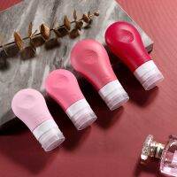 4PCS Make Up Silicone Bottles Travel Size Bottle Lotion Squeeze Tube Portable Essence Shampoo Body Wash Bottle