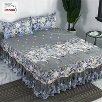 TD.【Delivery from Thailand, received within 3 to 5 days】【Simmons】3 Simmons bedding set Korean duvet cover bed sheet anti-slip bed sheet 5 feet, 150 * 200 cm / 6 feet, 180 * 200 cm 【1 bed sheet + 2 pillowcases】