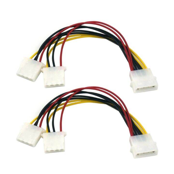 Hard Drive Optical Drive Interface Cable 20cm 4 Pin One In Two 2 Way