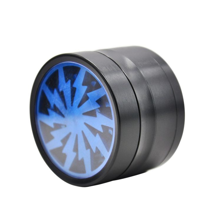 cod-transparent-skylight-lightning-smoke-grinder-diameter-63mm-four-layer-zinc-alloy-ten-tooth