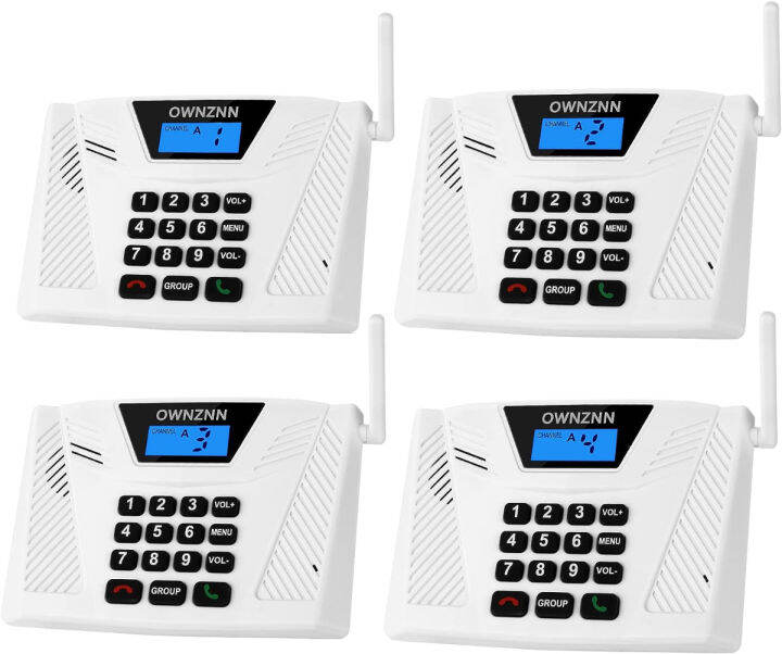 ownznn-intercoms-wireless-for-home-upgraded-2022-hand-free-4921-feet-range-intercom-real-time-two-way-communication-home-intercom-system-with-group-call-full-duplex-intercom-for-office-hotel-house-4-p