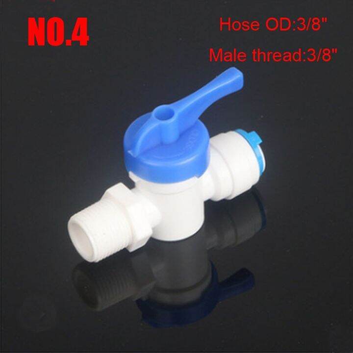 ro-water-straight-1-4-3-8-od-hose-quick-connection-control-fittings-plastic-water-ball-valve-reveser-osmosis-aquarium-fittings-plumbing-valves