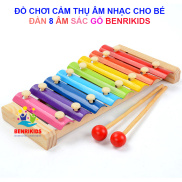 Đồ Chơi Trẻ Em Benrikids, Đàn Gỗ 8 Thanh 8 Âm Sắc Xylophone Loại Mới Cho