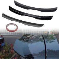 Universal Rear Roof Lip Spoiler Wing ABS Decoration Strips Matte Black Glossy Black Fit Hatchback Car