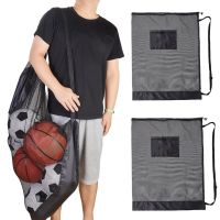 Football Net Bag Nylon Mesh Ball Bags Basketball Storage Bag Mesh Team Player Net Bags Volleyball Mesh Bag for Outdoor