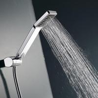 ☍ High Pressure Square Shower Head Hand-shower for Bathroom