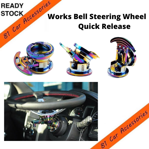 [81] WB Works Bell Steering Wheel Quick Release Bosskit Universal