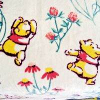 2023การ์ตูน Simba Winnie Flannel ผ้าห่มโยนวันเกิดของขวัญเด็ก Swaddle Wrap ผ้าห่มมินิ70X100ซม. สำหรับเด็ก