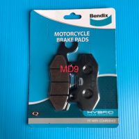 ผ้าเบรค Bendix แท้ MD9 KR150, Victor, KLX140,150, Vespa GTS150 , 300