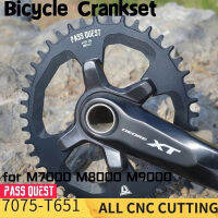 PASS QUEST 96BCD MTB อลูมิเนียมแคบกว้างแหวน32T-48T จักรยาน Chainwheel Crankset สำหรับ M7000 M8000 M9000จักรยาน