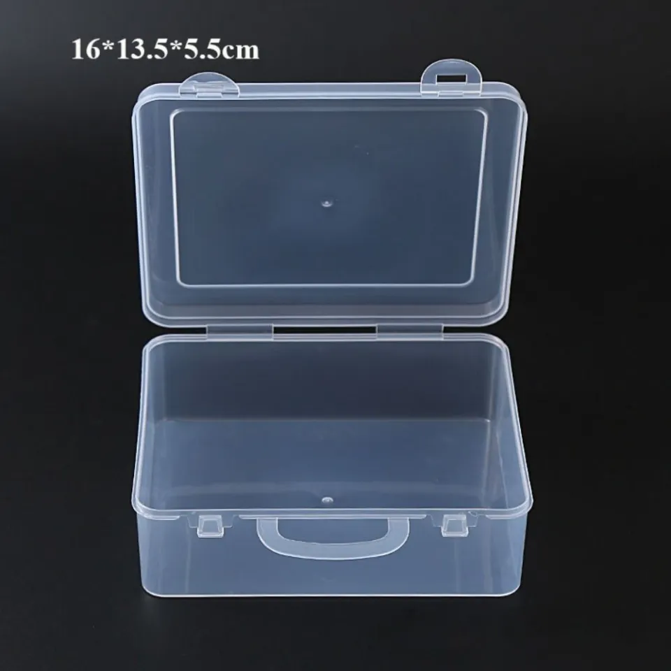 Plastic Box Storage Box Rectangular Box Translucent Box Packing Box Durable