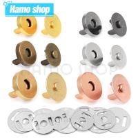 【YP】 10sets/lot Magnetic Fasteners Clasps Buttons Handbag Purse Wallet Parts Accessories Adsorption Buckle 14mm 18mm