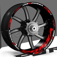 Motorcycle Wheel Sticker Reflective 14″15″17″ Rim Scooter Stripe Decal Accessories For Honda FORZA 125 250 300 350 750 MF13