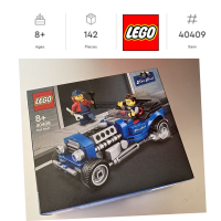 LEGO เลโก้แท้ 100% ของใหม่พร้อมส่ง  40409  Hot Rod  Blue Fury