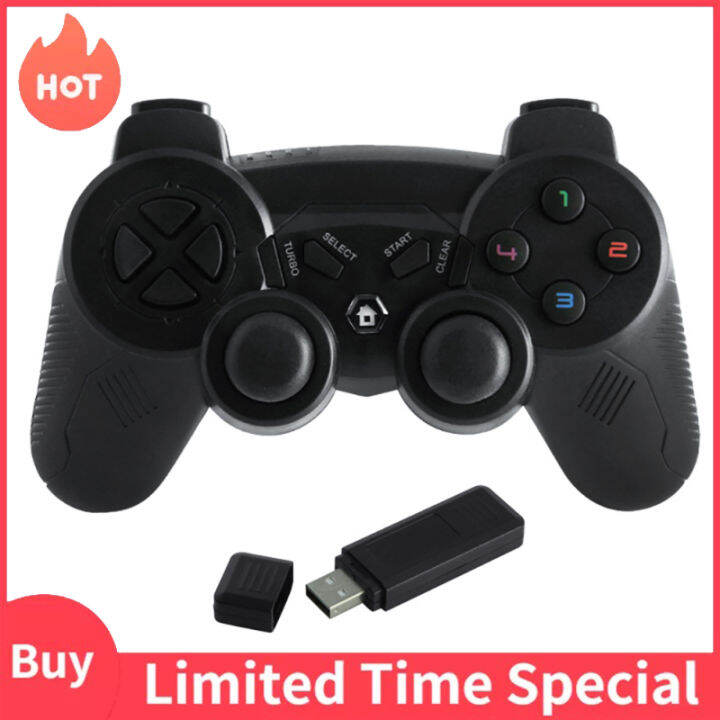 Game Handle For PS3 PC Xinput 2.4 Wireless Computer Gamepad Handle
