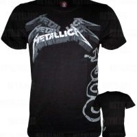 เสื้อวง METALLICA BLACK AlbuM RockYeah RockYeah รุ่นใหม่ ไซส์ S M L XL 2023