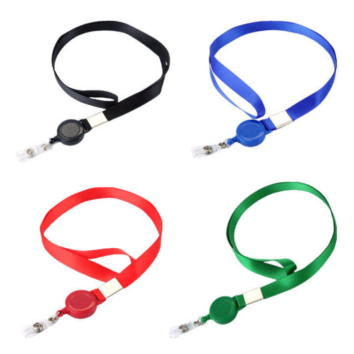 Retractable Neck Strap for Working Permit Work Pass Card Sleeve Cover