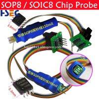 Sop8 Chip Probe Line การเผาไหม้การเขียนการอ่านการเขียนปลอกแขนฮาร์ดดิสก์ ROM เครื่องปรับอากาศ Square 8 Pin 1.27mm