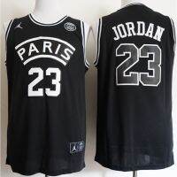 Hot Newest Top-quality New arrival 2022 2023 Newest shot goods Most popular 22/23 Top quality Ready Stock High quality new mens Chicago Bulls 23 Michael Joint name paris embroidery basketball jerseys jersey black