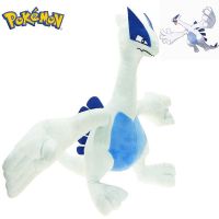 （koko party supplies） TAKARA TOMY โปเกมอน Lugia ของเล่นตุ๊กตาเทพเทพภาพอนิเมะตุ๊กตามือนิ่มตุ๊กตาสัตว์ตกแต่งบ้านเด็ก39; ของขวัญวันเกิด35ซม.