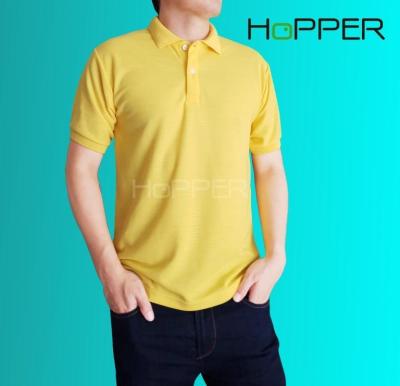 เสื้อเหลืองโปโล Hopper Sirindear ชายทรงตรง