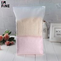 10pcs Free Shipping Ziplock Bag Matte Plastic Package Bag Zipper Lock Storage Pouch Bag T-shirts/Clothes Packaging Bag Food Storage Dispensers