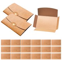 【YF】♨۩  20pcs Blank Business Wedding Paper With Clasp Invitations Greeting Card Envelope Birthday