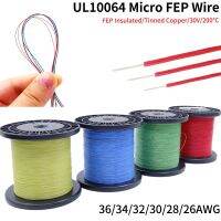 10/100M UL10064 FEP Wire 40/36/34/32/30/28/26AWG PTFE Plastic Ultra Fine Micro Litz Wires Solder High Conductivity Copper Cable