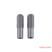 อะแดปเตอร์ข้อต่อไขควง DONGLIONG ไมโครแทรก6.35Mm 1/4 "อะแดปเตอร์4Mm Hex ผู้ถือ