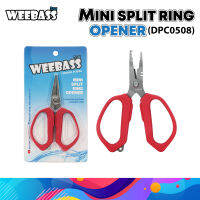 คีม MINI SPLIT RING OPENER , (DPC0508) ด้ามแดง : Weebass คีมตกปลา คีมปลด คีมถ่างสปลิทริง