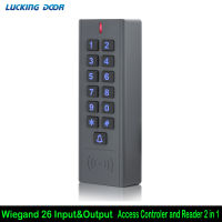 DC12V-24V 125Khz RFID Access Control Reader 1000 User Wiegand 26 input output Proximity Entry Door Waterproof Manger Card A9-DEM